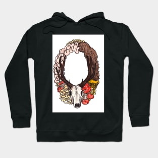 Illustrated Letter 'O' Hoodie